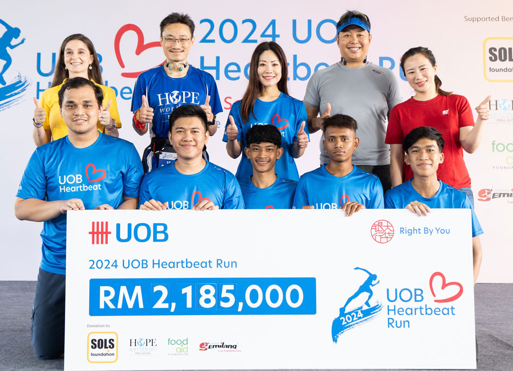 UOB Heartbeat Run 2024 raises RM2.185 million for charity