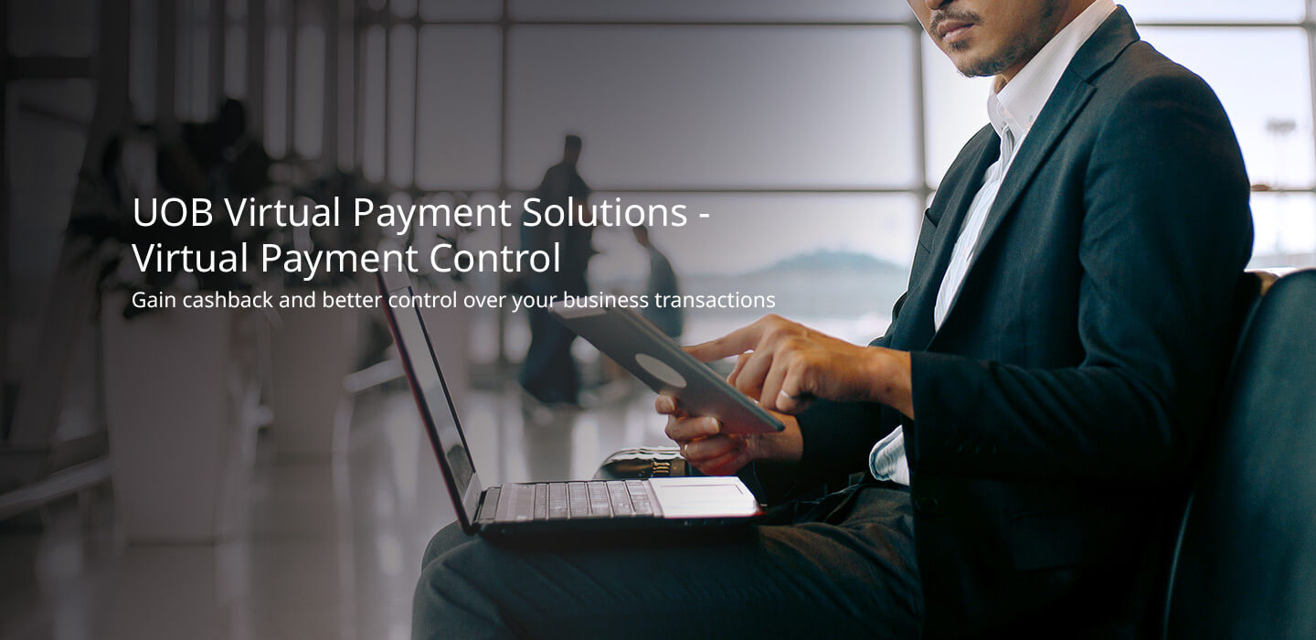 Virtual Payment Control banner dark