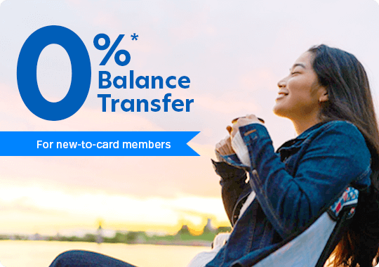 An Exclusive Balance Transfer Welcome Offer