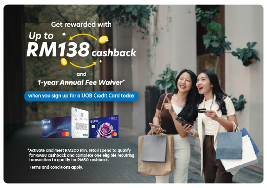 Explore a world of privileges with UOB Credit Cards