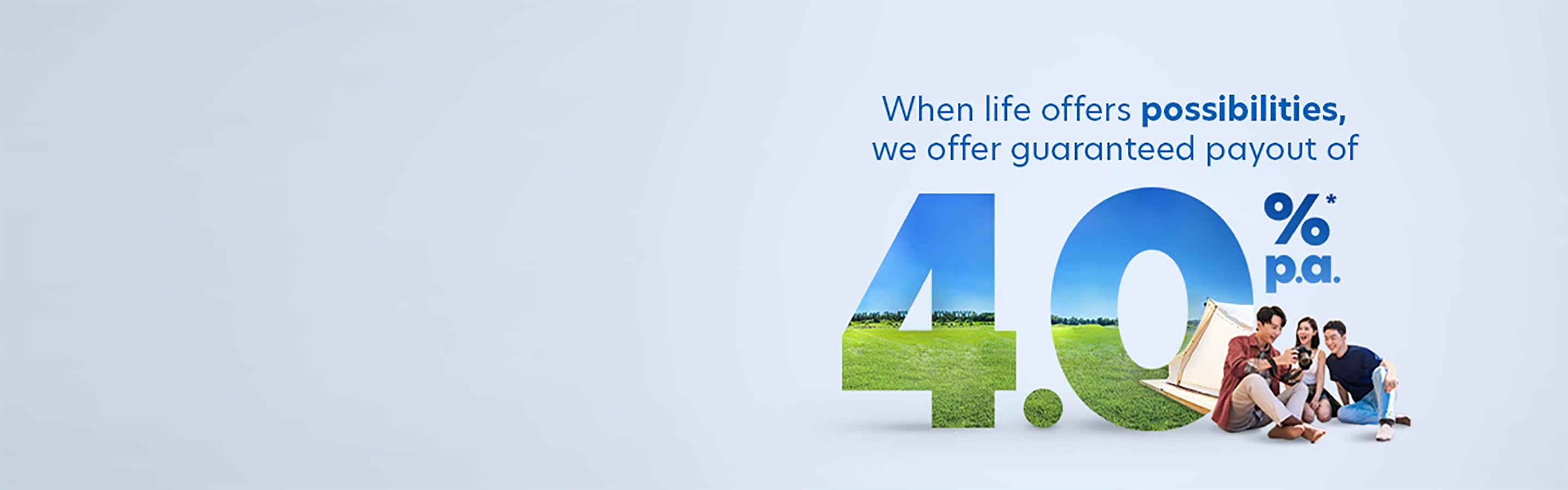 PRUEzy Saver digital insurance promotional visual