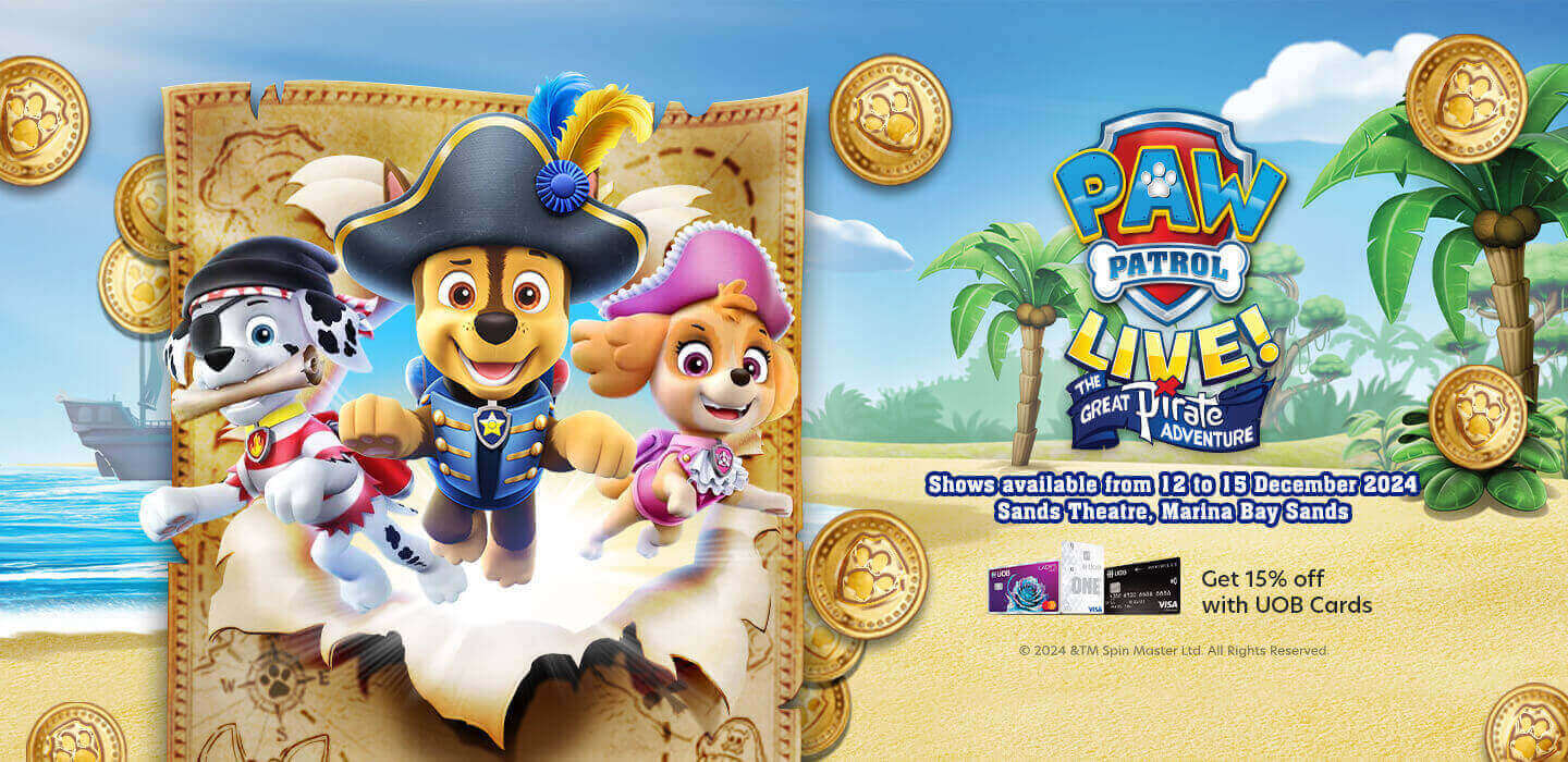 Paw Patrol Live! The Great Pirate Adventure