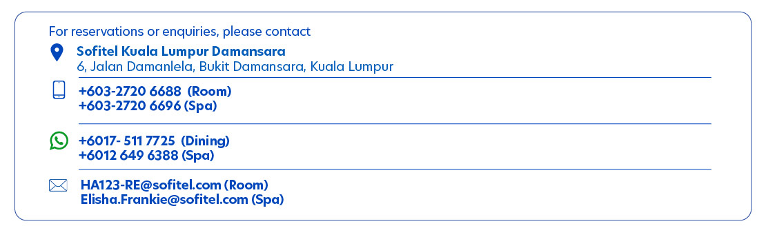 Sofitel Kuala Lumpur Damansara Banner Outlet
