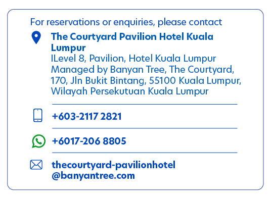 The Courtyard, Pavilion Hotel