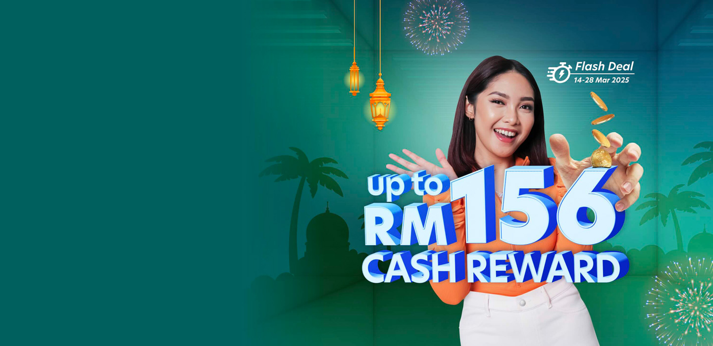 Raya lagi gempak with cash reward