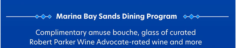 Marina Bay Sands Dining Program